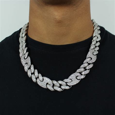 iced out gucci link chain|Iced Out Guci Link Chain – IcedNight.